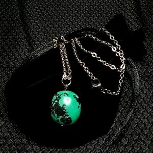 Genuine Turquoise Stone Pendant